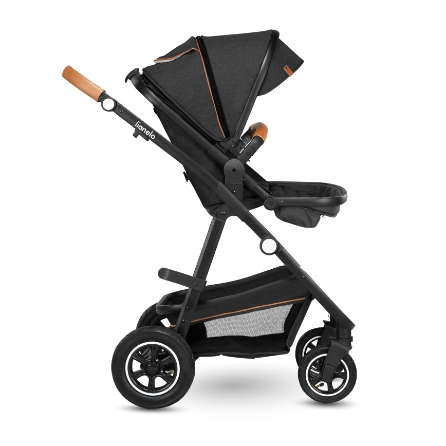 Lionelo - 3-in-1 Kombikinderwagen AMBER Grey Graphite