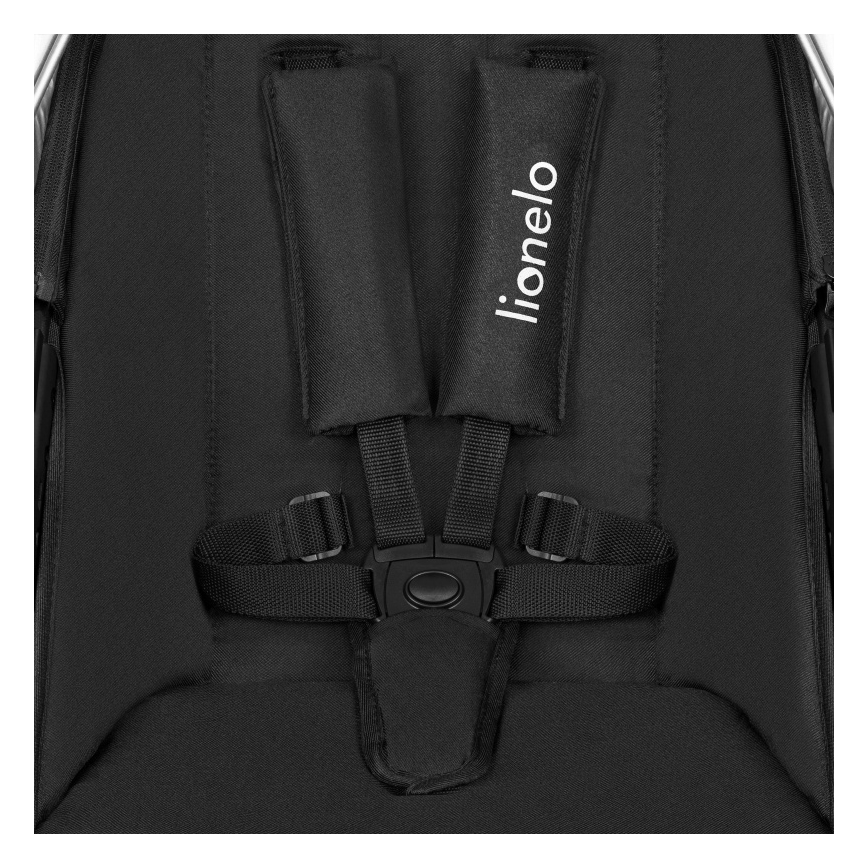 Lionelo - 3-in-1 Kombikinderwagen AMBER Schwarz/Silber
