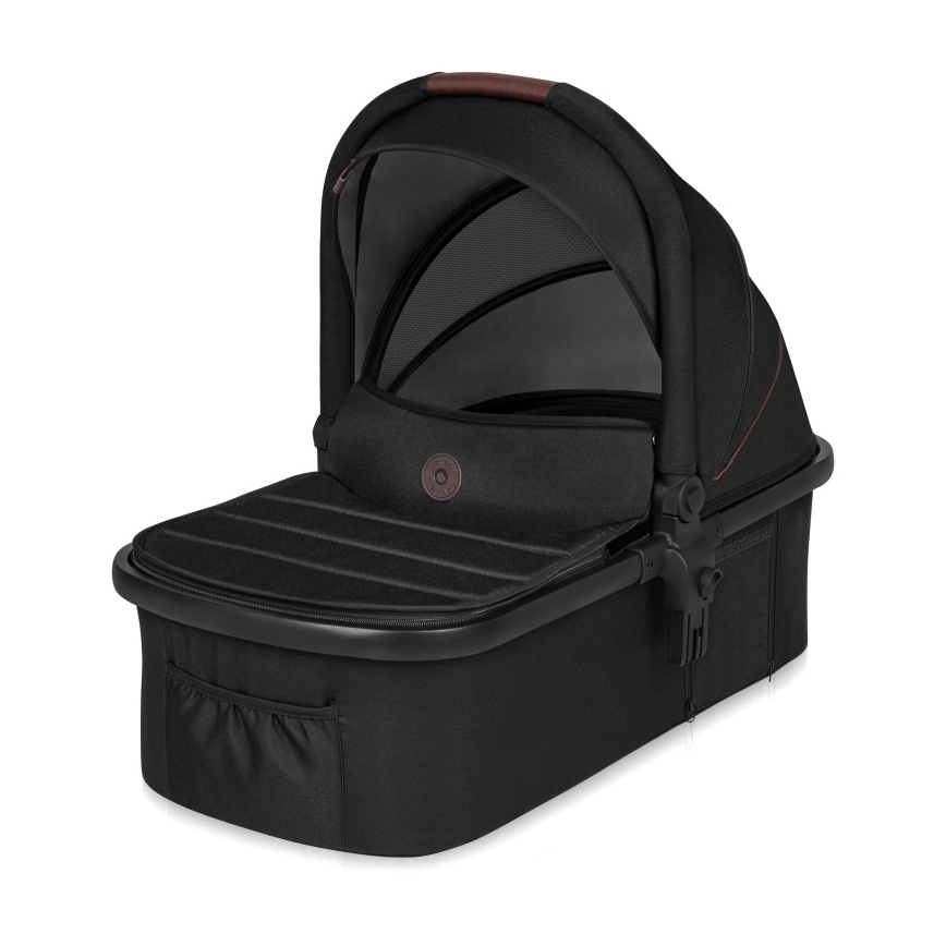 Lionelo - 3-in-1 Kombikinderwagen AMBER Schwarz/Silber