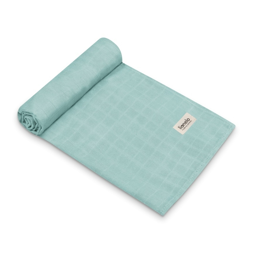 Lionelo - 3er-Set Bambus-Mullwindeln BAMBUS-SET 70x70 cm mit Punkten
