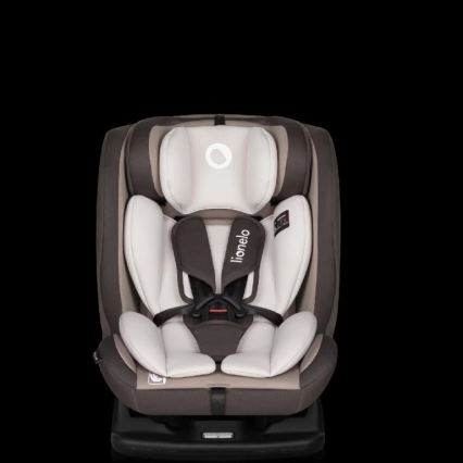 Lionelo - Kindersitz AART i-Size 40-150 cm Braun/Creme