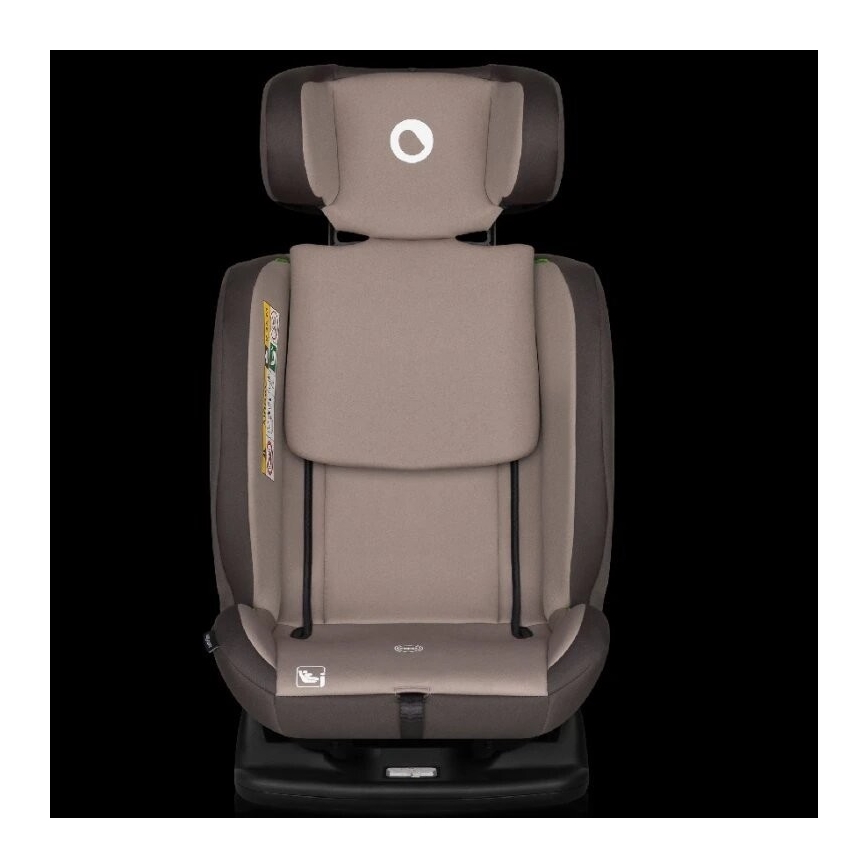 Lionelo - Kindersitz AART i-Size 40-150 cm Braun/Creme