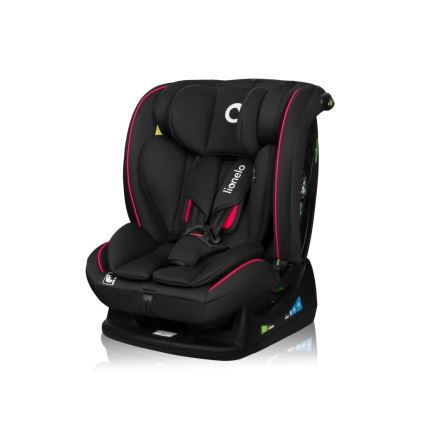 Lionelo - Kindersitz AART i-Size 40-150 cm schwarz/rot