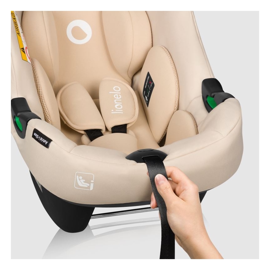 Lionelo - Kindersitz ASTRID i-Size 40-87 cm Beige