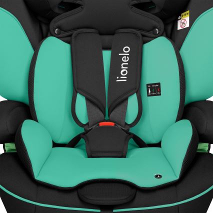 Lionelo - Autokindersitz LEVI i-Size 76-150 cm Smaragdgrün