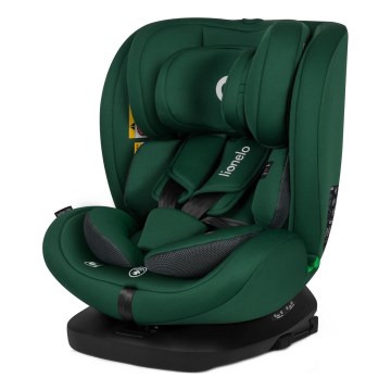 Lionelo - Autokindersitz mit drehbarer Basis BASTIAAN i-Size 40-150 cm Green Forest