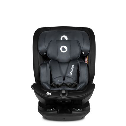 Lionelo - Autokindersitz mit drehbarer Basis BASTIAAN i-Size 40-150 cm Grey Stone