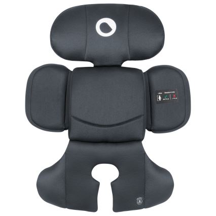 Lionelo - Autokindersitz mit drehbarer Basis BASTIAAN i-Size 40-150 cm Grey Stone