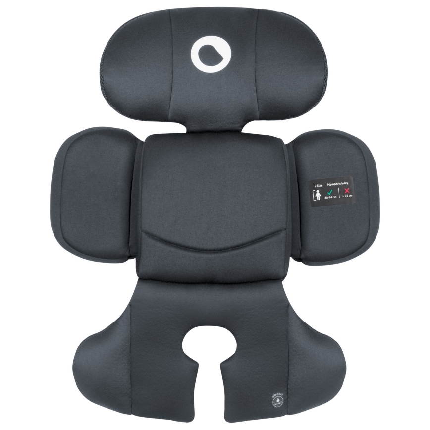 Lionelo - Autokindersitz mit drehbarer Basis BASTIAAN i-Size 40-150 cm Grey Stone