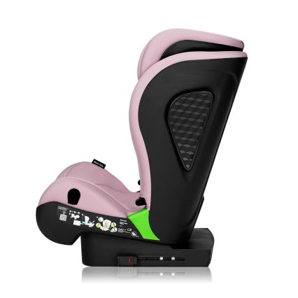 Lionelo - Autokindersitz NEAL i-Size 100-150 cm Pink‑Flieder