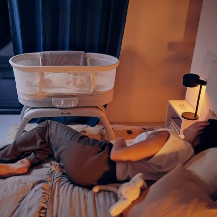 Lionelo - Babybett mit Waage CORAL White