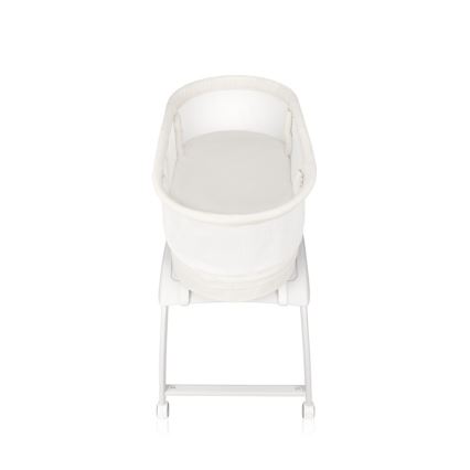 Lionelo - Babybett mit Waage CORAL White