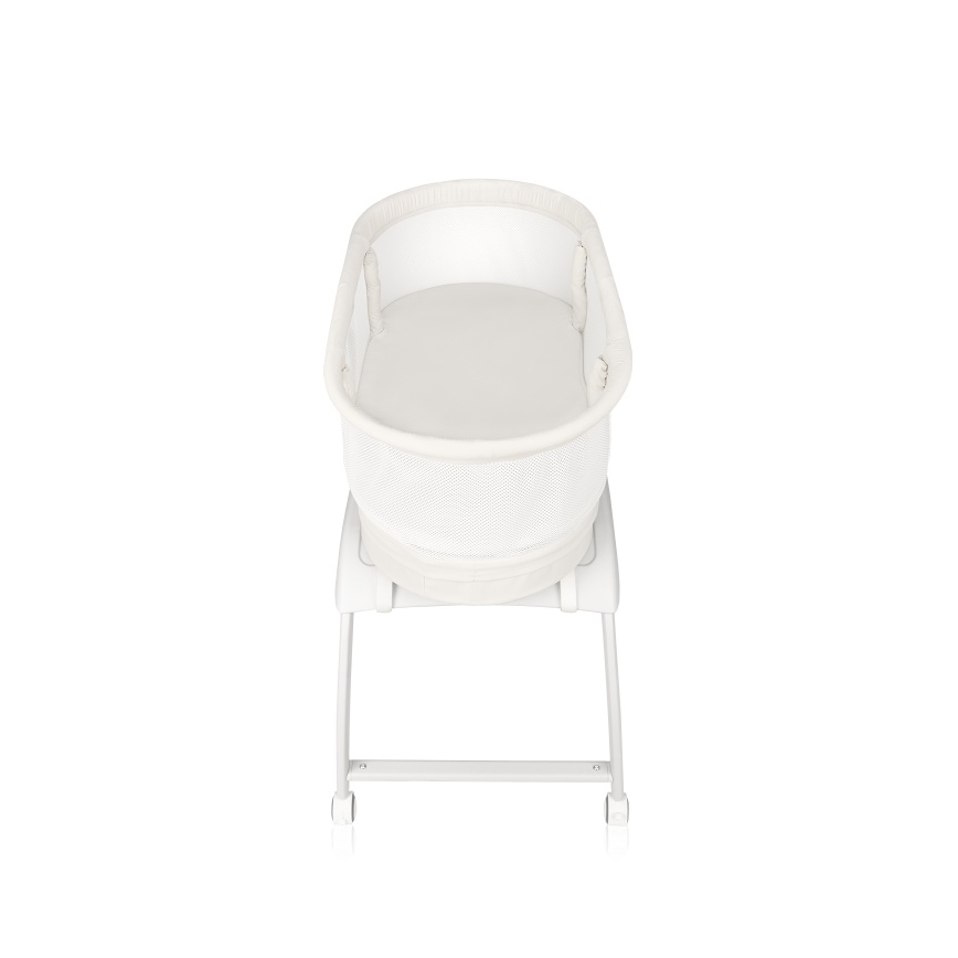 Lionelo - Babybett mit Waage CORAL White