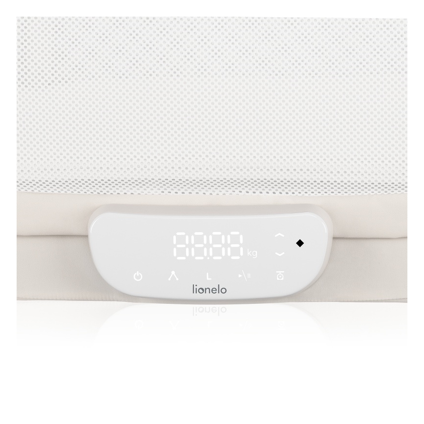 Lionelo - Babybett mit Waage CORAL White