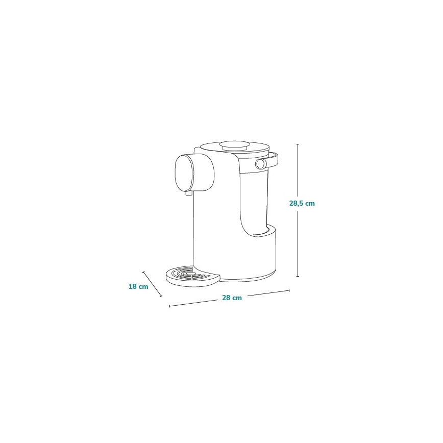 Lionelo - Babyflaschenwärmer BABYPRESTO 1000W/230V weiß