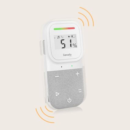 Lionelo - Kabelloses Baby-Audio-Monitor mit Ladefunktion BABYLINE 2.3 5V