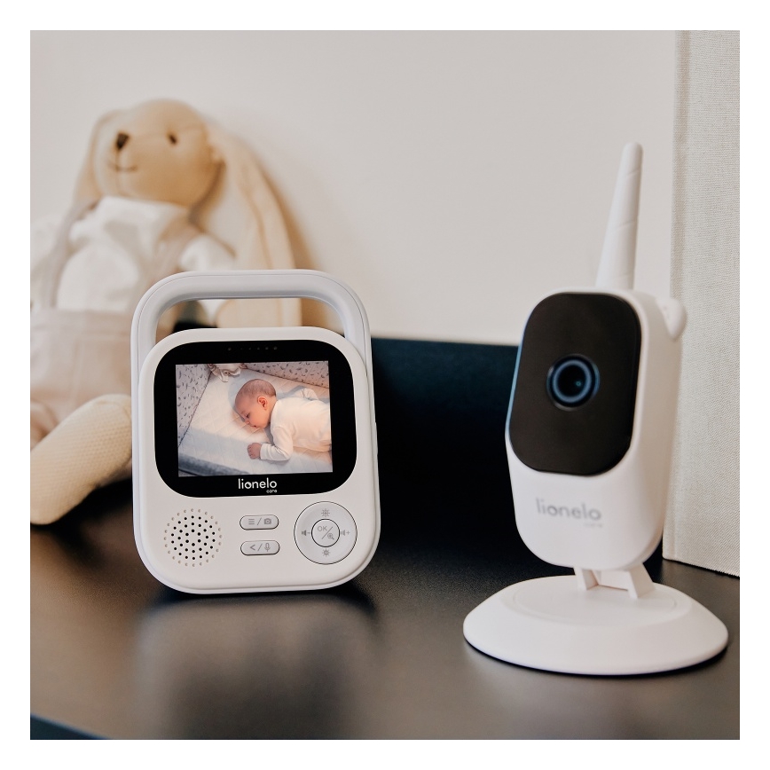 Lionelo - Babyphone mit Monitor BABYLINE 3.2 5V 2600 mAh