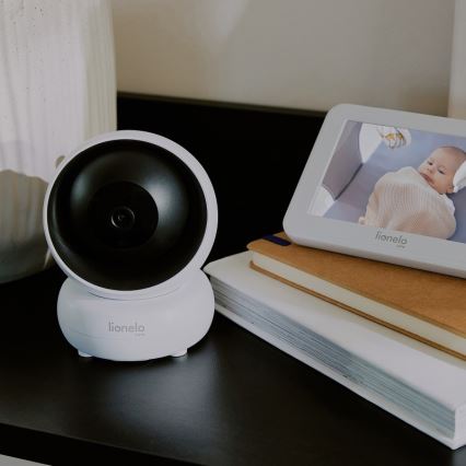 Lionelo - Babyphone mit Monitor BABYLINE 8.3 5V 3600 mAh