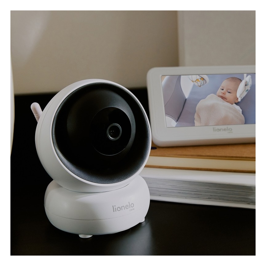 Lionelo - Babyphone mit Monitor BABYLINE 8.3 5V 3600 mAh