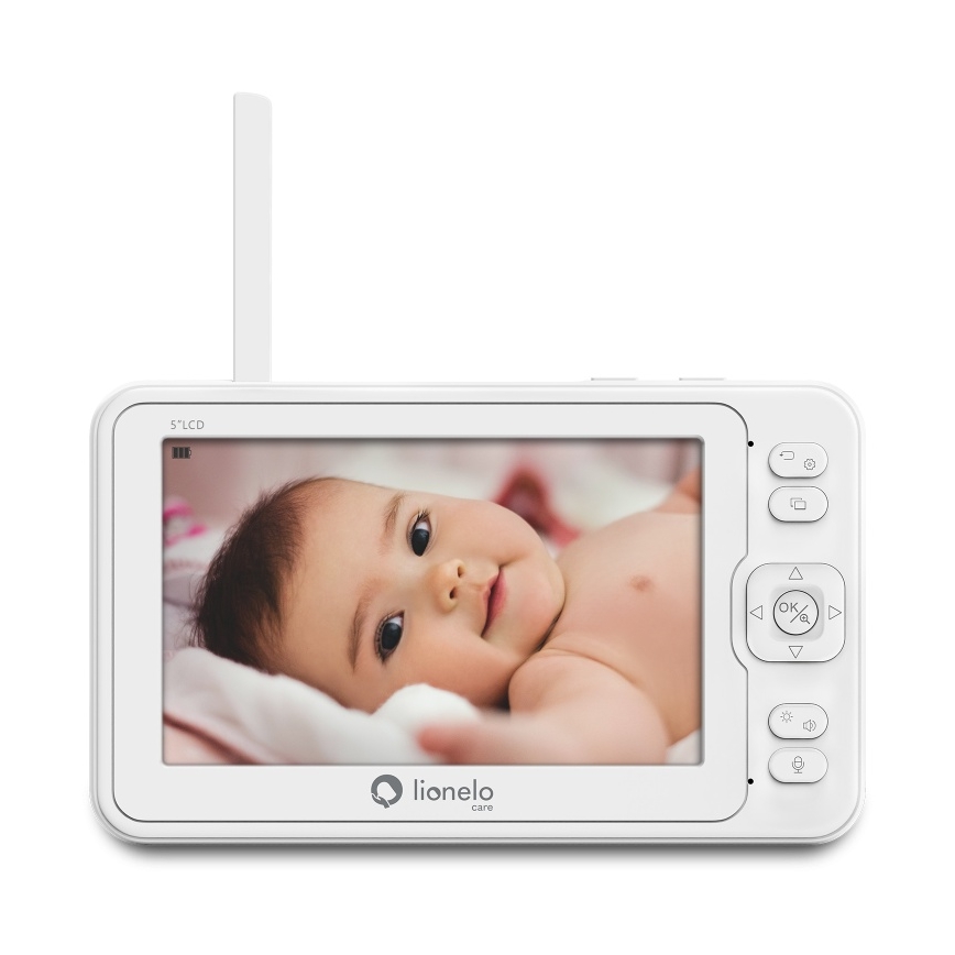 Lionelo - Babyphone mit Monitor BABYLINE 8.3 5V 3600 mAh