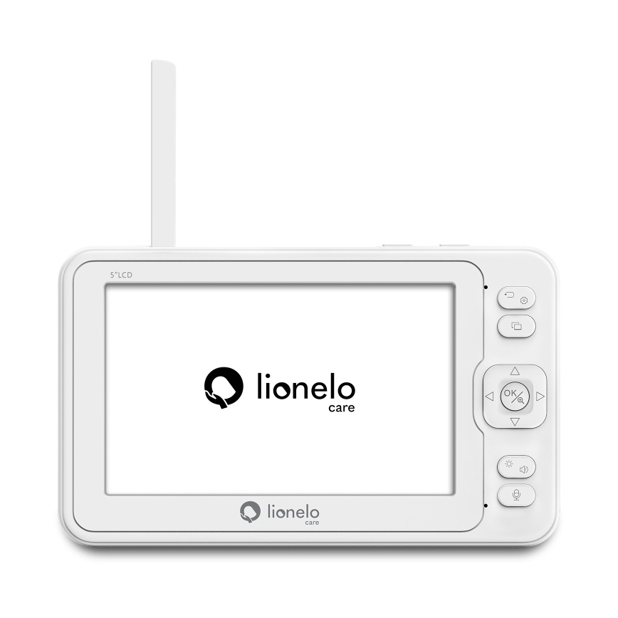 Lionelo - Babyphone mit Monitor BABYLINE 8.3 5V 3600 mAh
