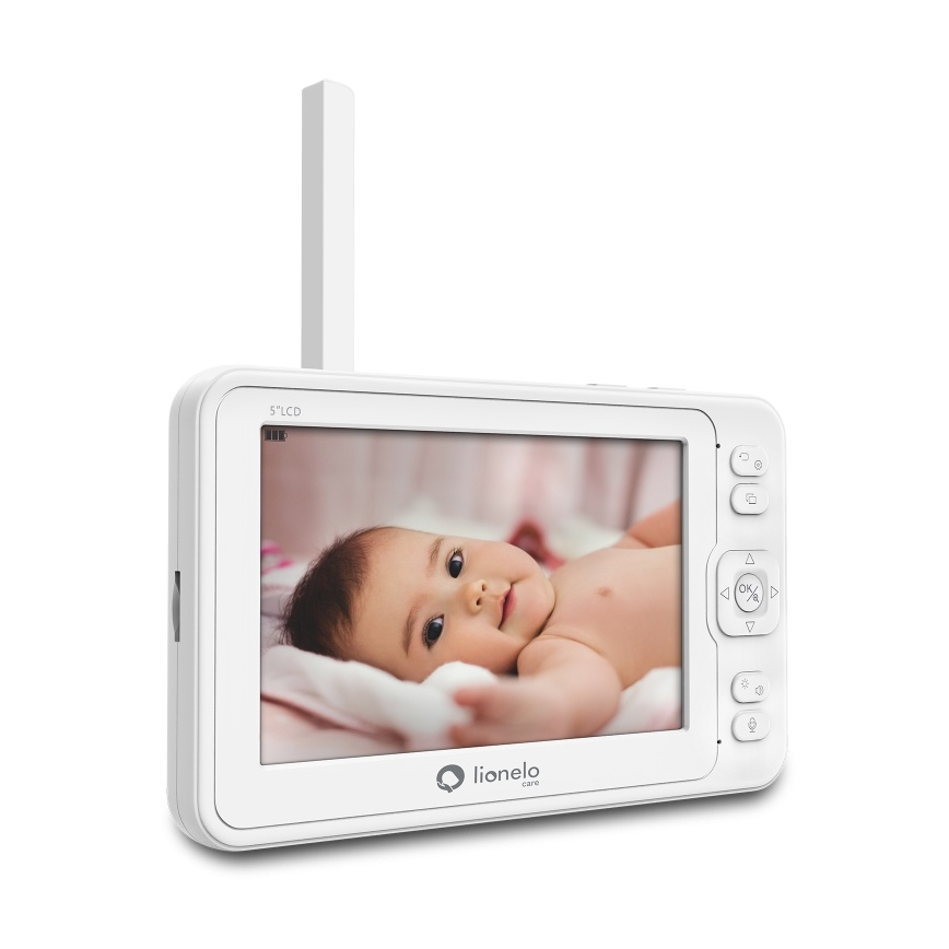 Lionelo - Babyphone mit Monitor BABYLINE 8.3 5V 3600 mAh