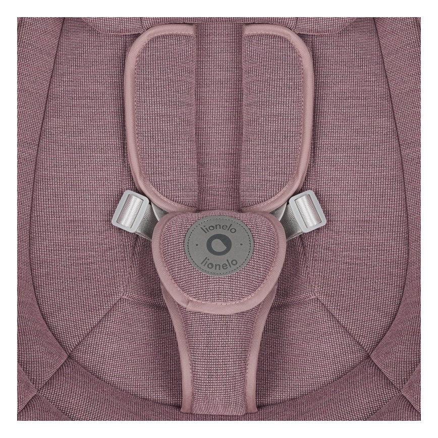 Lionelo - Babyschaukel mit Melodie BLOSSOM Pink Mauve + Fernbedienung