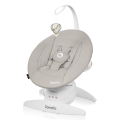 Lionelo - Babywippe mit Melodie IRIS 4xAA Beige Sand