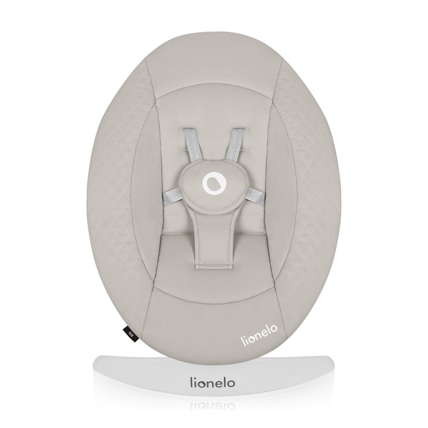 Lionelo - Babywippe mit Melodie IRIS 4xAA Beige Sand