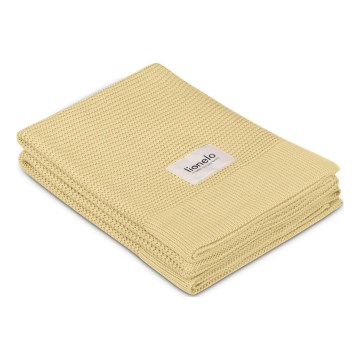 Lionelo - Bambusdecke BAMBOO BLANKET 75x100 cm Zitronengelb