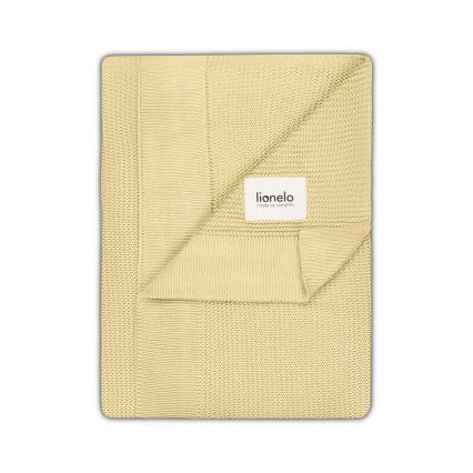 Lionelo - Bambusdecke BAMBOO BLANKET 75x100 cm Zitronengelb