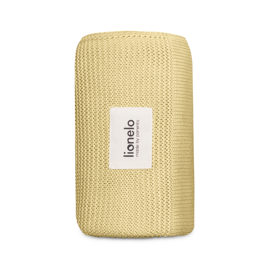 Lionelo - Bambusdecke BAMBOO BLANKET 75x100 cm Zitronengelb