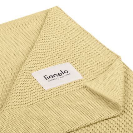 Lionelo - Bambusdecke BAMBOO BLANKET 75x100 cm Zitronengelb