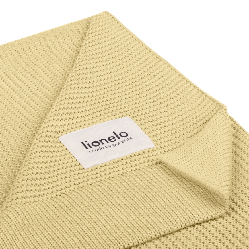 Lionelo - Bambusdecke BAMBOO BLANKET 75x100 cm Zitronengelb