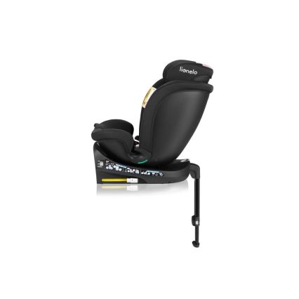 Lionelo - Kindersitz mit Basis, drehbar NAVY i-Size 40-150 cm schwarz/rosa