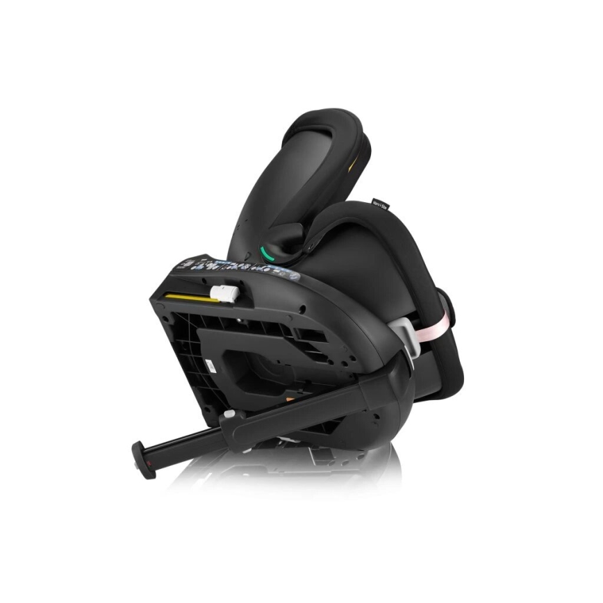 Lionelo - Kindersitz mit Basis, drehbar NAVY i-Size 40-150 cm schwarz/rosa