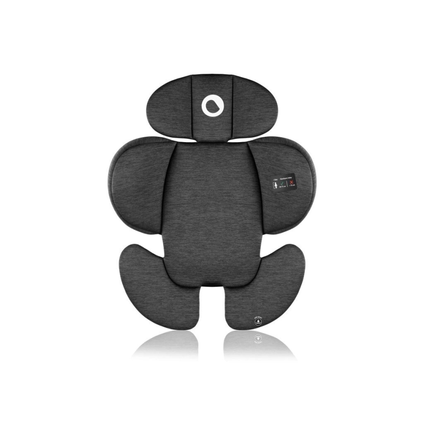Lionelo - Kindersitz mit Basis, drehbar NAVY i-Size 40-150 cm schwarz/rosa