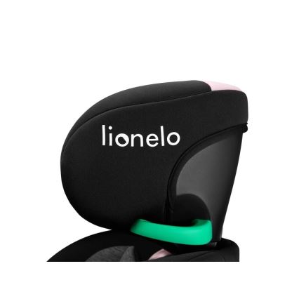 Lionelo - Kindersitz mit Basis, drehbar NAVY i-Size 40-150 cm schwarz/rosa