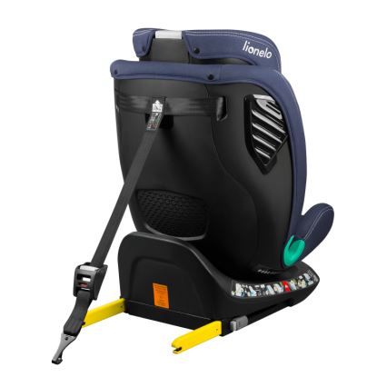 Lionelo - Drehbarer Kindersitz mit Basis BASTIAAN ONE i-Size 40-150 cm Navyblau
