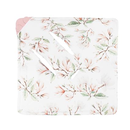Lionelo - Einschlagdecke für Autokindersitz TRAVEL SWADDLE 90x90 cm Beige Magnolia