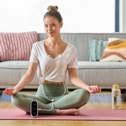 Lionelo - Elektrische, wiederaufladbare Doppel‑Muttermilchpumpe TWEE FREE 5V 1500 mAh 150 ml