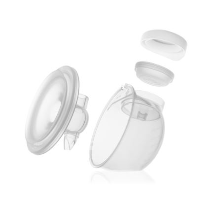 Lionelo - Elektrische, wiederaufladbare Doppel‑Muttermilchpumpe TWEE FREE 5V 1500 mAh 150 ml