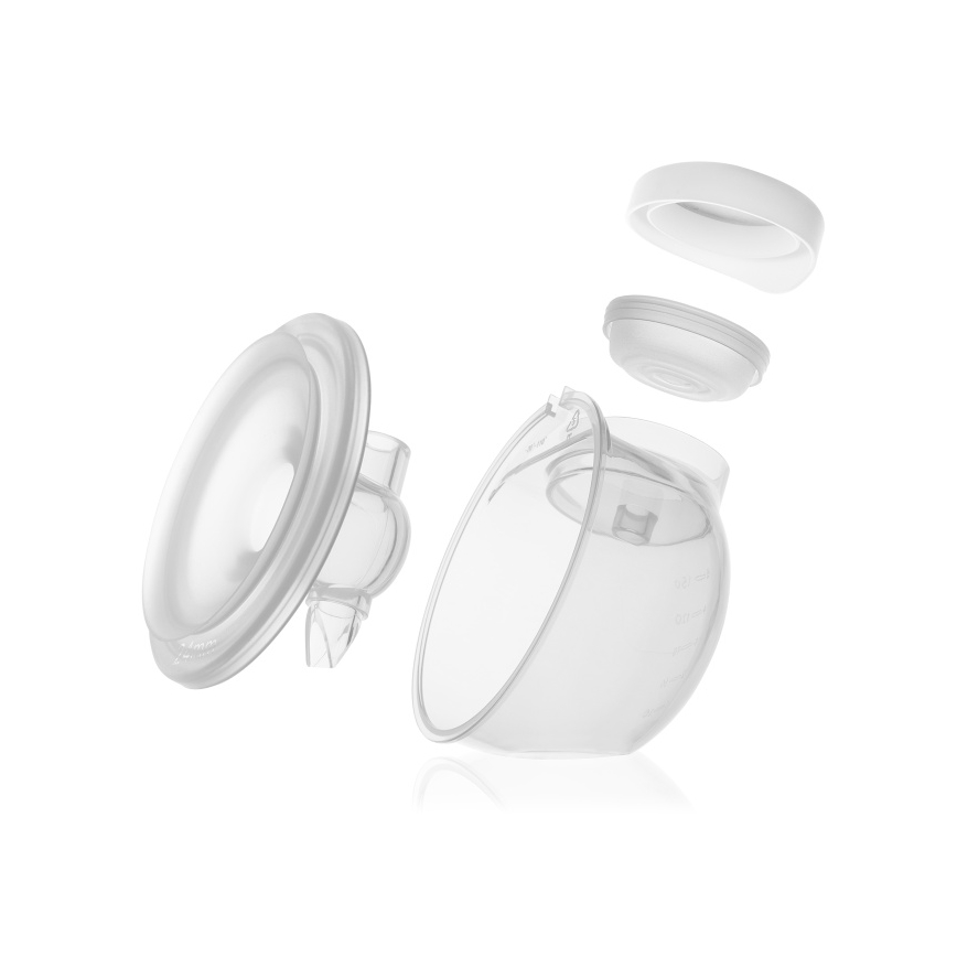 Lionelo - Elektrische, wiederaufladbare Doppel‑Muttermilchpumpe TWEE FREE 5V 1500 mAh 150 ml