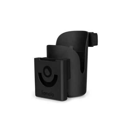 Lionelo - Getränkehalter für Kinderwagen OVE Black Onyx