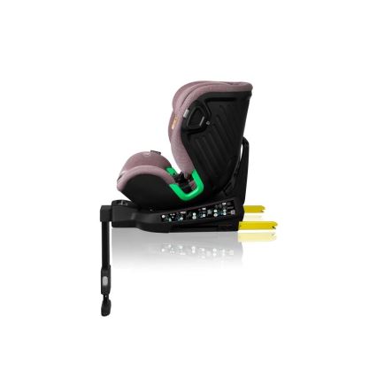 Lionelo - Kindersitz mit Basis, drehbar HARMONY i-Size 40-150 cm rosa