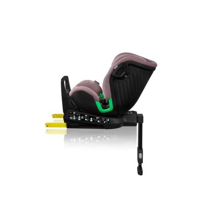 Lionelo - Kindersitz mit Basis, drehbar HARMONY i-Size 40-150 cm rosa