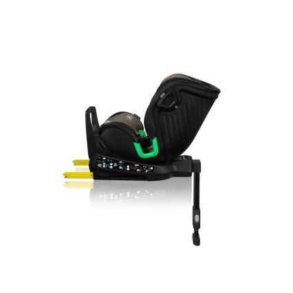 Lionelo - Kindersitz mit Basis drehbar HARMONY i-Size 40-150 cm schwarz/oliv