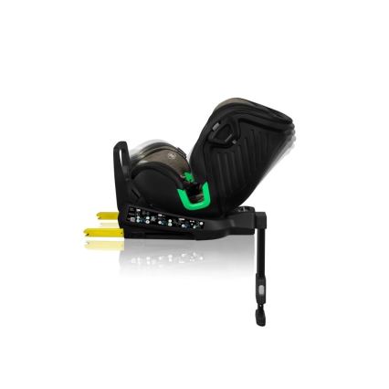 Lionelo - Kindersitz mit Basis drehbar HARMONY i-Size 40-150 cm schwarz/oliv
