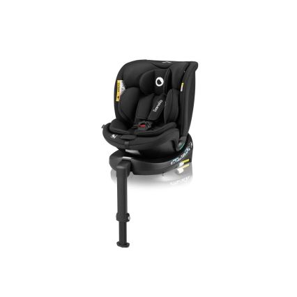 Lionelo - Kindersitz mit Basis, drehbar NAVY i-Size 40-150 cm schwarz