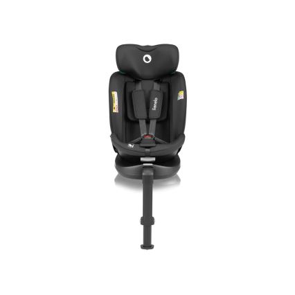 Lionelo - Kindersitz mit Basis, drehbar NAVY i-Size 40-150 cm schwarz